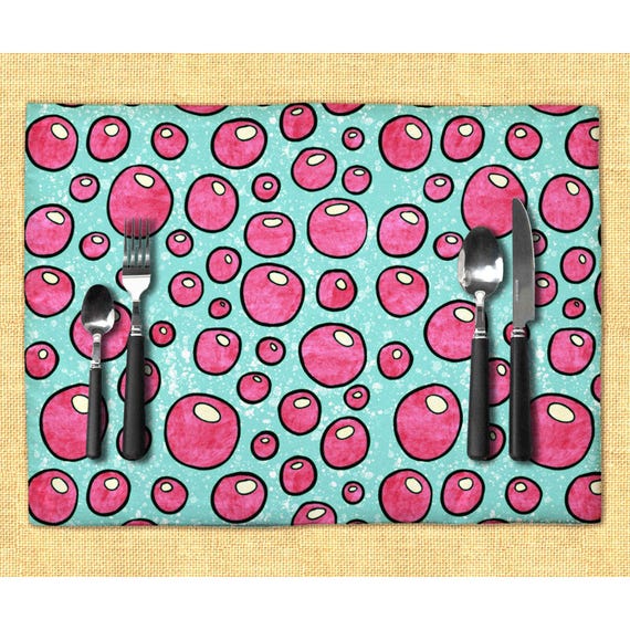Faux Bois - Chartreuse Placemat Faux Bois - Chartreuse Placemat
