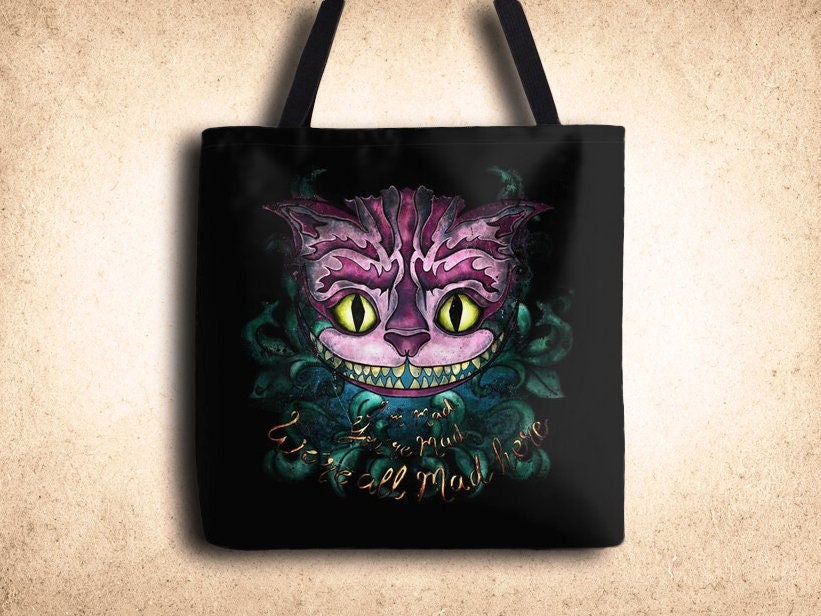 Cheshire cat tote best sale bag