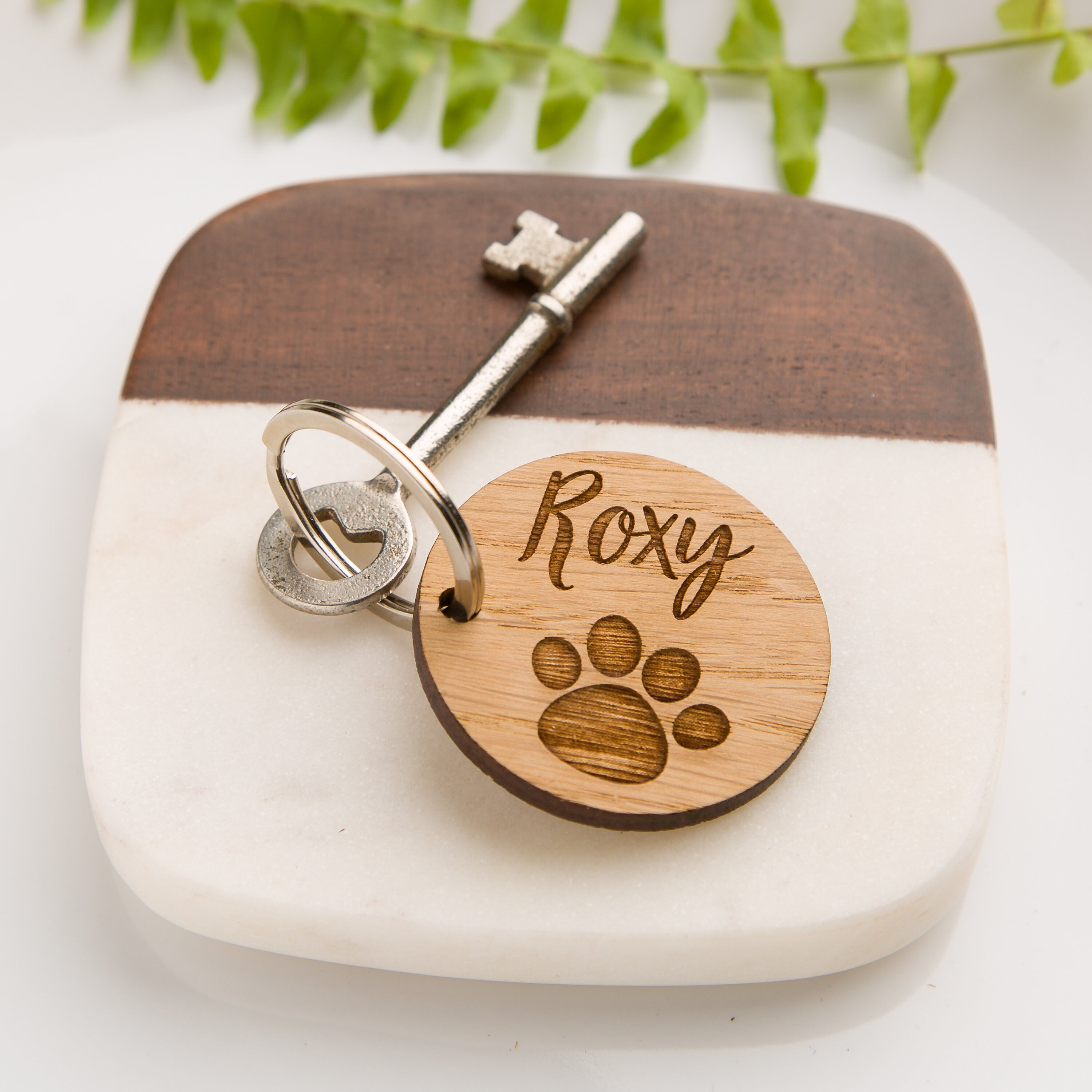 Personalized Pet Photo Dog Lover Keepsake Keychain