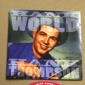 Hank Thompson country singer/composer CDs (3)
