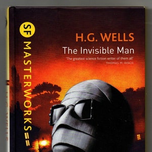The Invisible Man hardback book, new