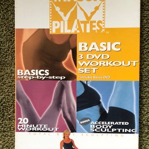 Winsor Pilates Basic 3 DVD Workout Set 