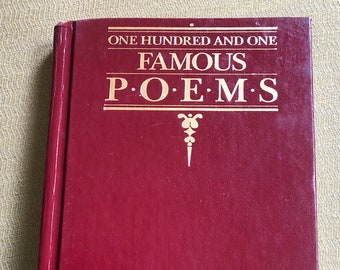 One Hundred and One Famous Poets hardback book