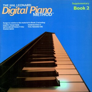 Hal Leonard Digital Piano Method book 2 paperback book