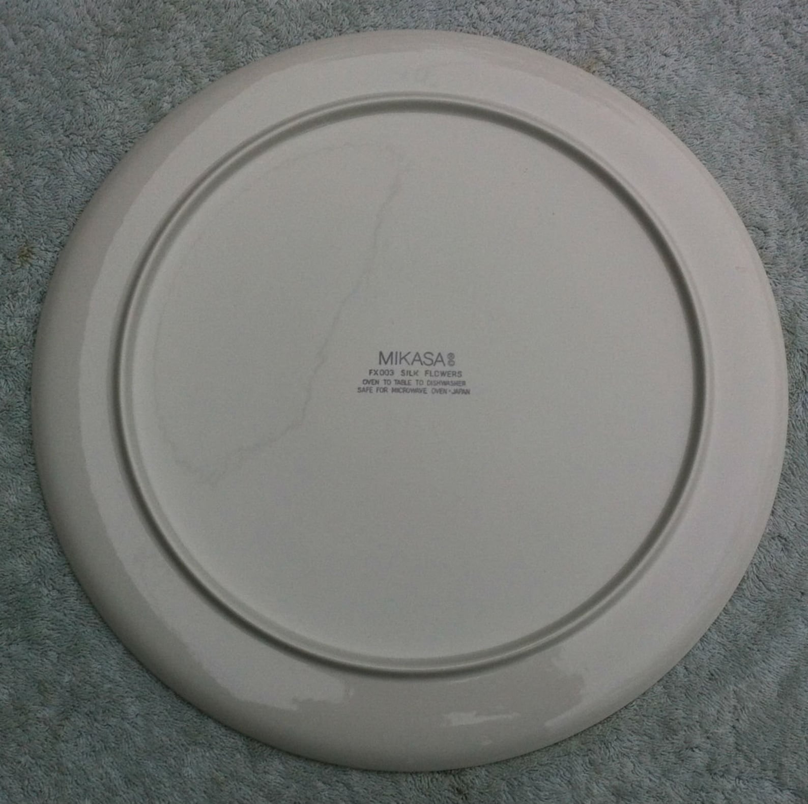 Mikasa Silk Flowers Cake Plate and Ceramic Server and 12 Etsy