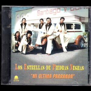Estrellas De Piedras Negras Mi Ultima Parranda CD, new