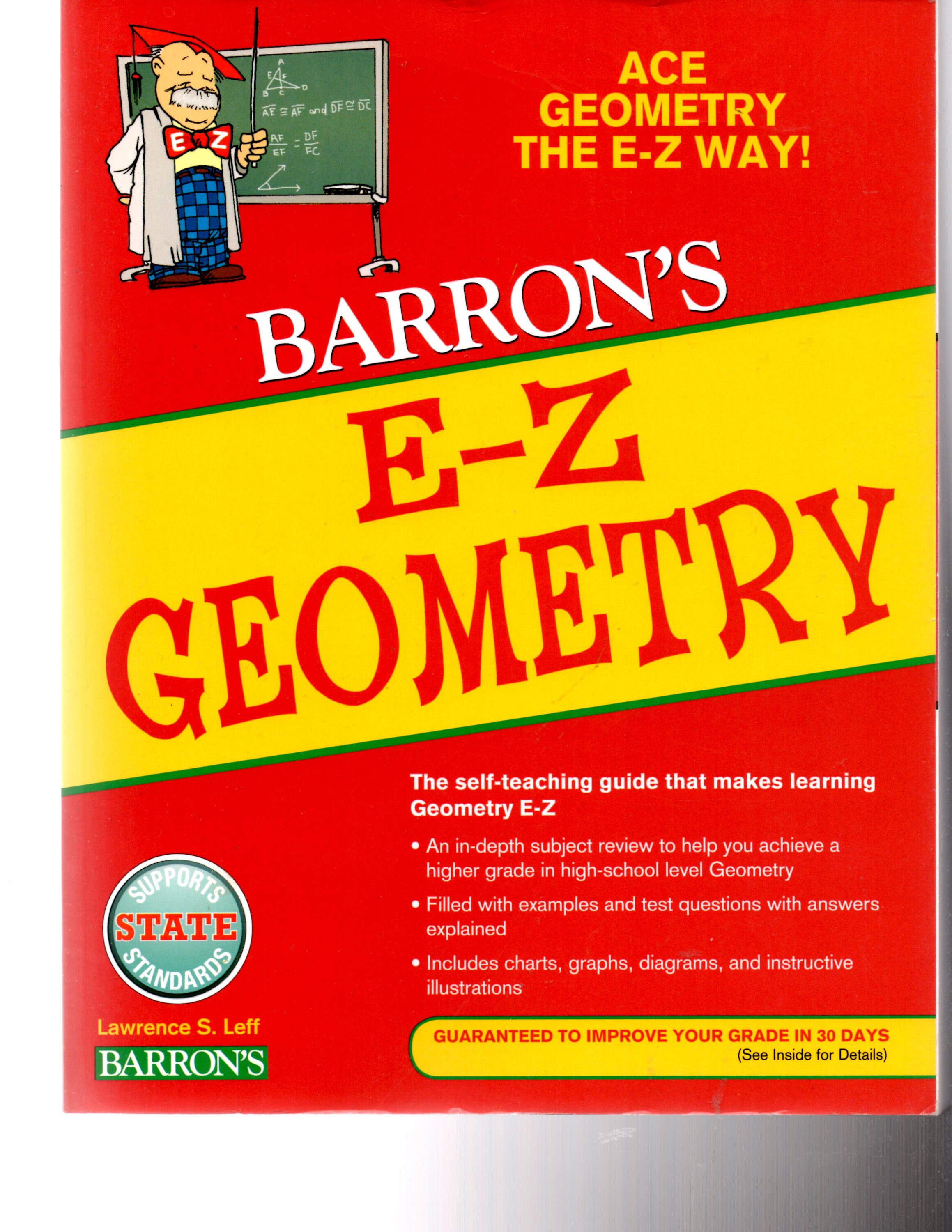 Book　Geometry　E-Z　Barron's　Etsy