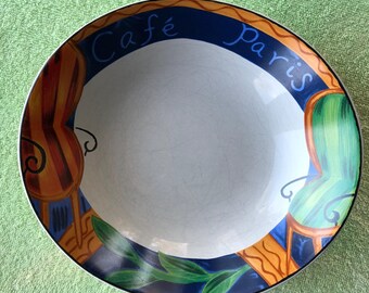Cafe Paris oval vegetable bowl