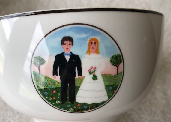 Villeroy & Boch Naif Wedding Bowls - Etsy