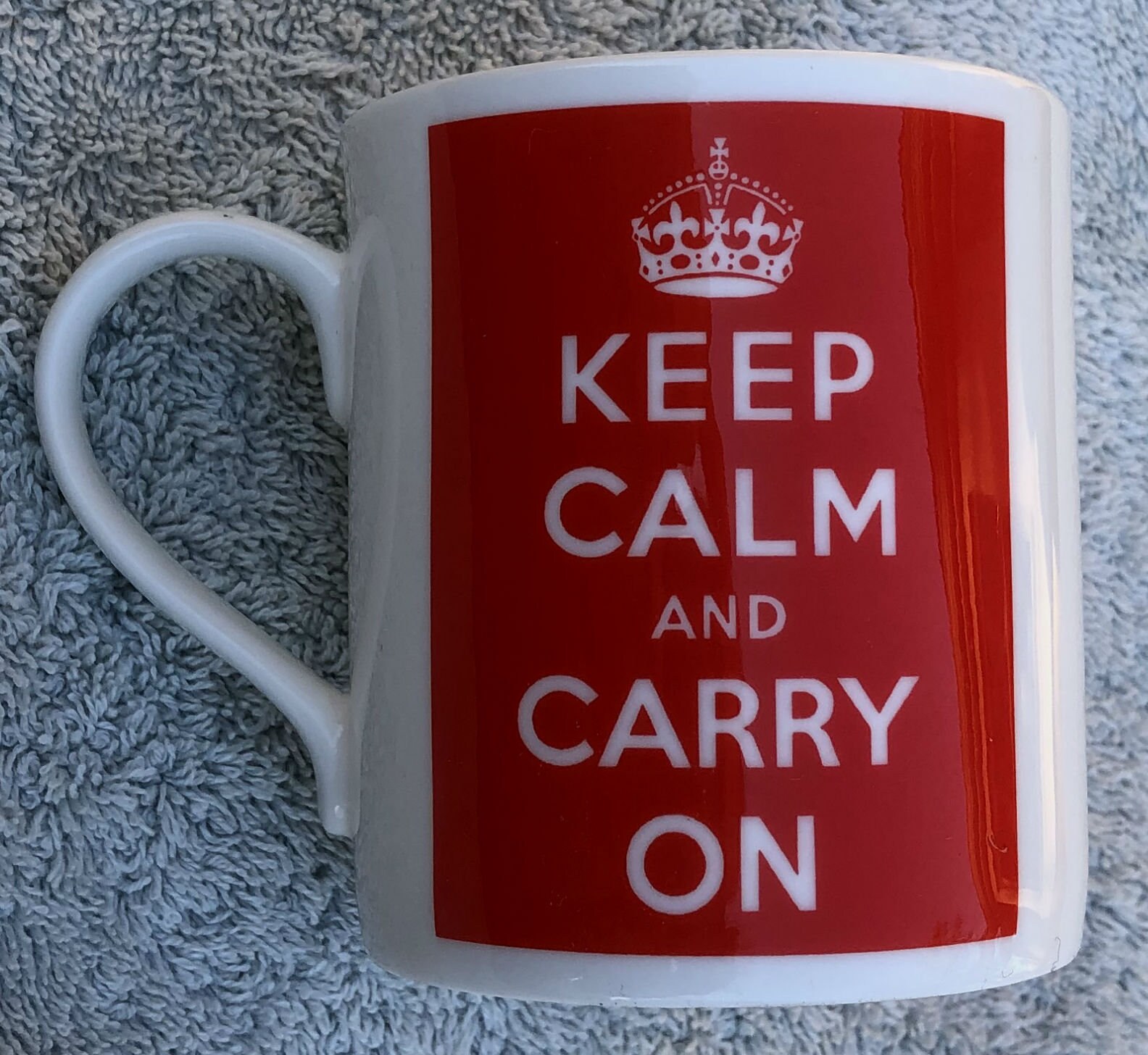 Keep Calm Carry On mug Etsy