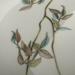 Tropic Leaves Japan large oval platter