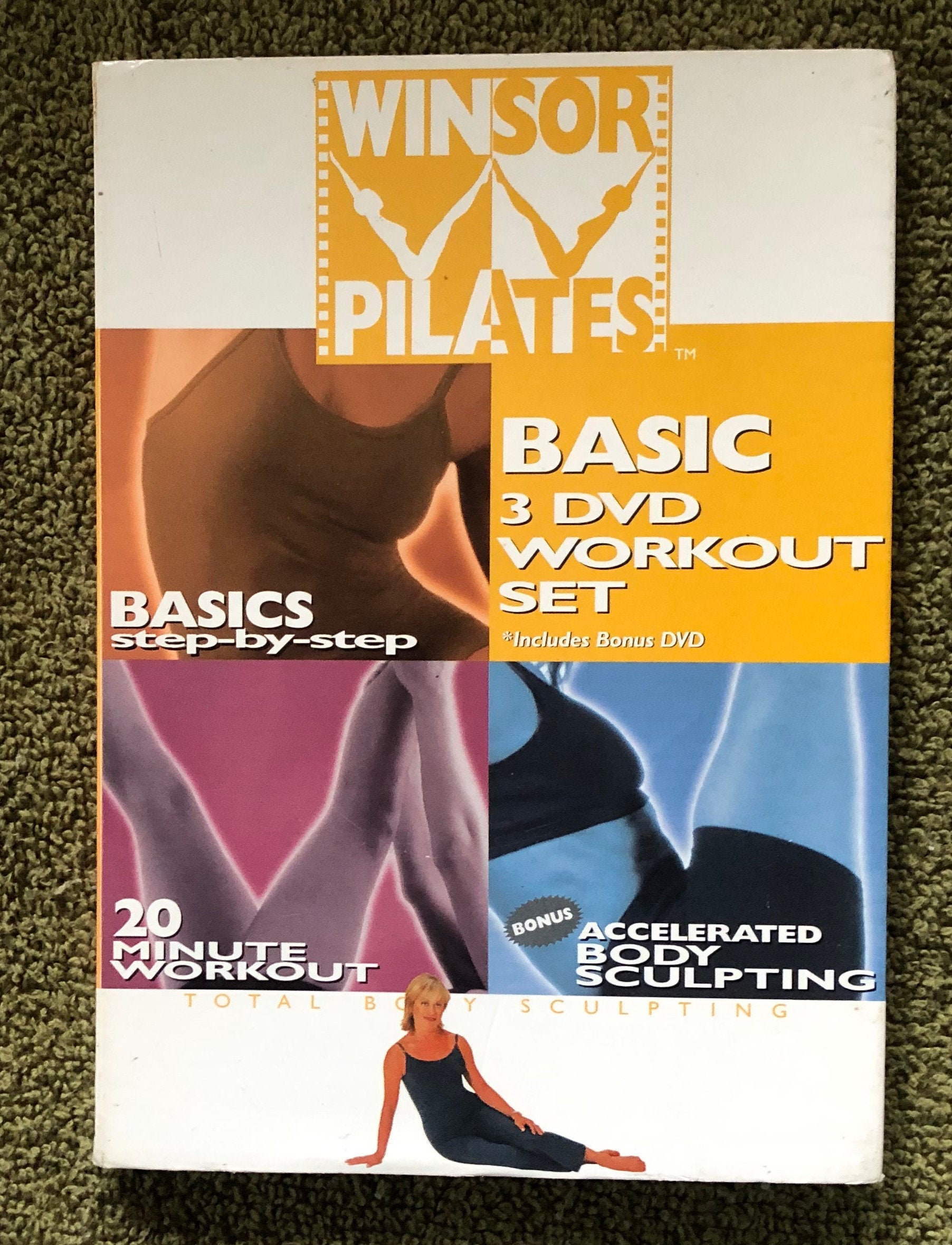 Winsor Pilates Basic 3 DVD Workout Set -  Finland
