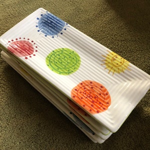 Ashland rectangle snack plates  (5)