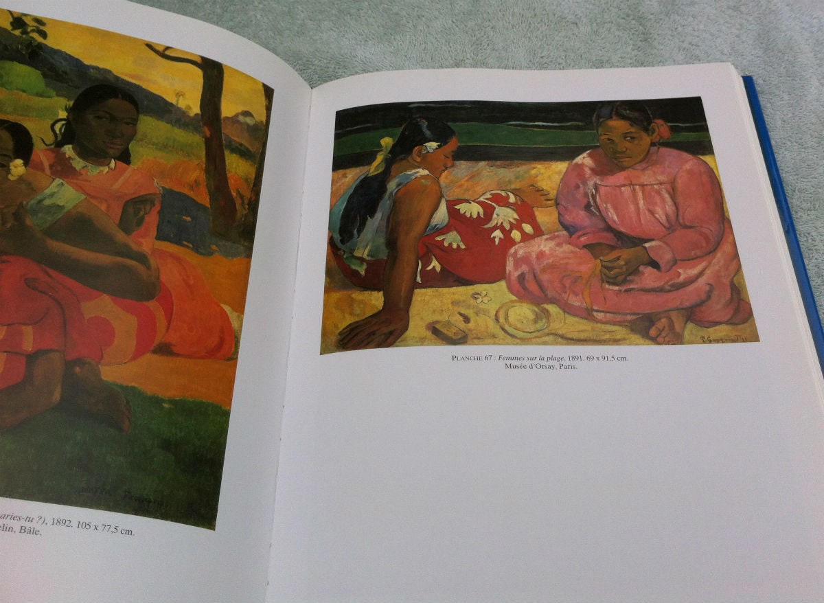 Paul Gauguin Art Book, French Language, Large Hardback -  Canada