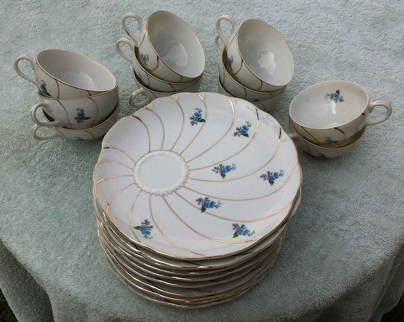 Yamaka China Japan tea cups/saucers, 11 settings - Etsy 日本