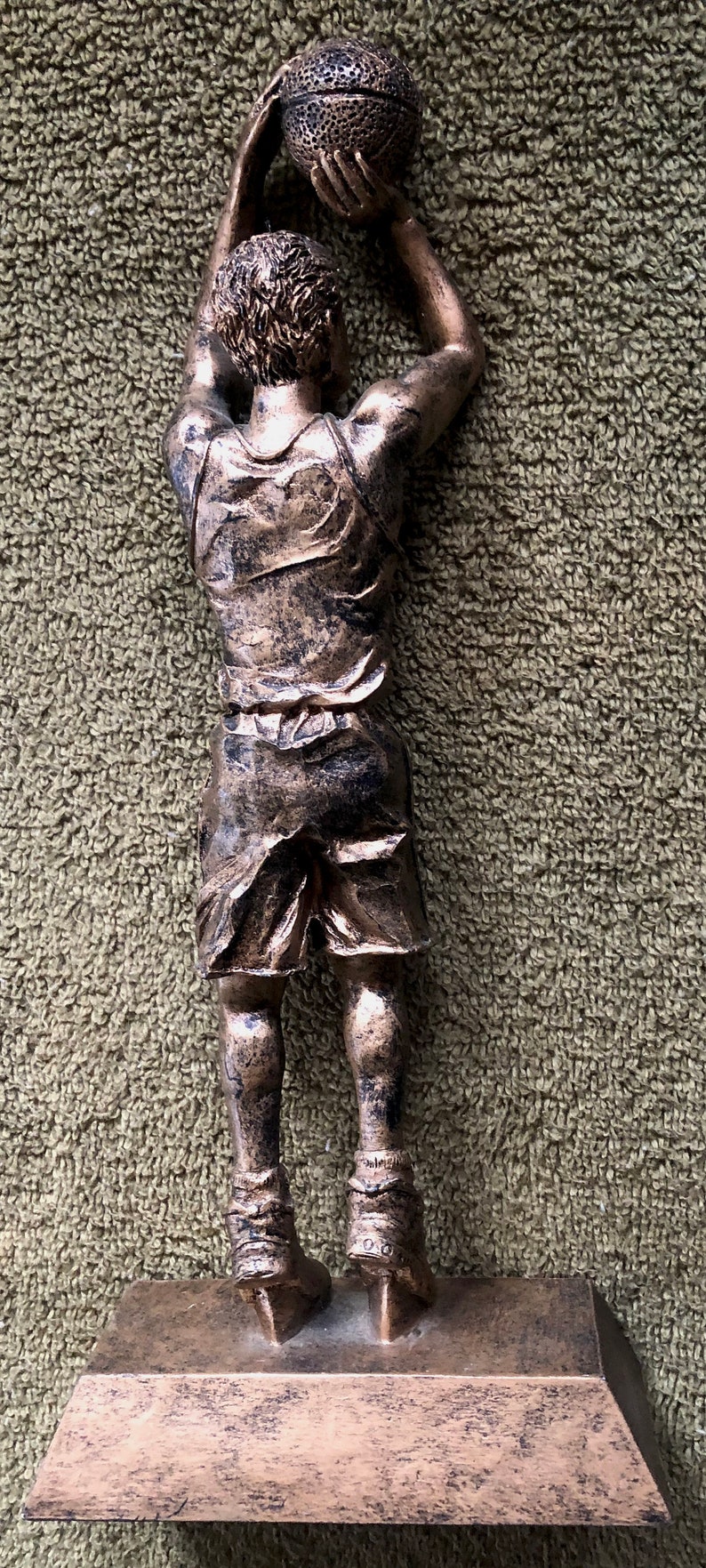 Basketball Player male Paperweight/trophy - Etsy