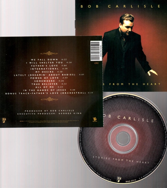 Bob Carlisle Stories From the Heart CD Etsy