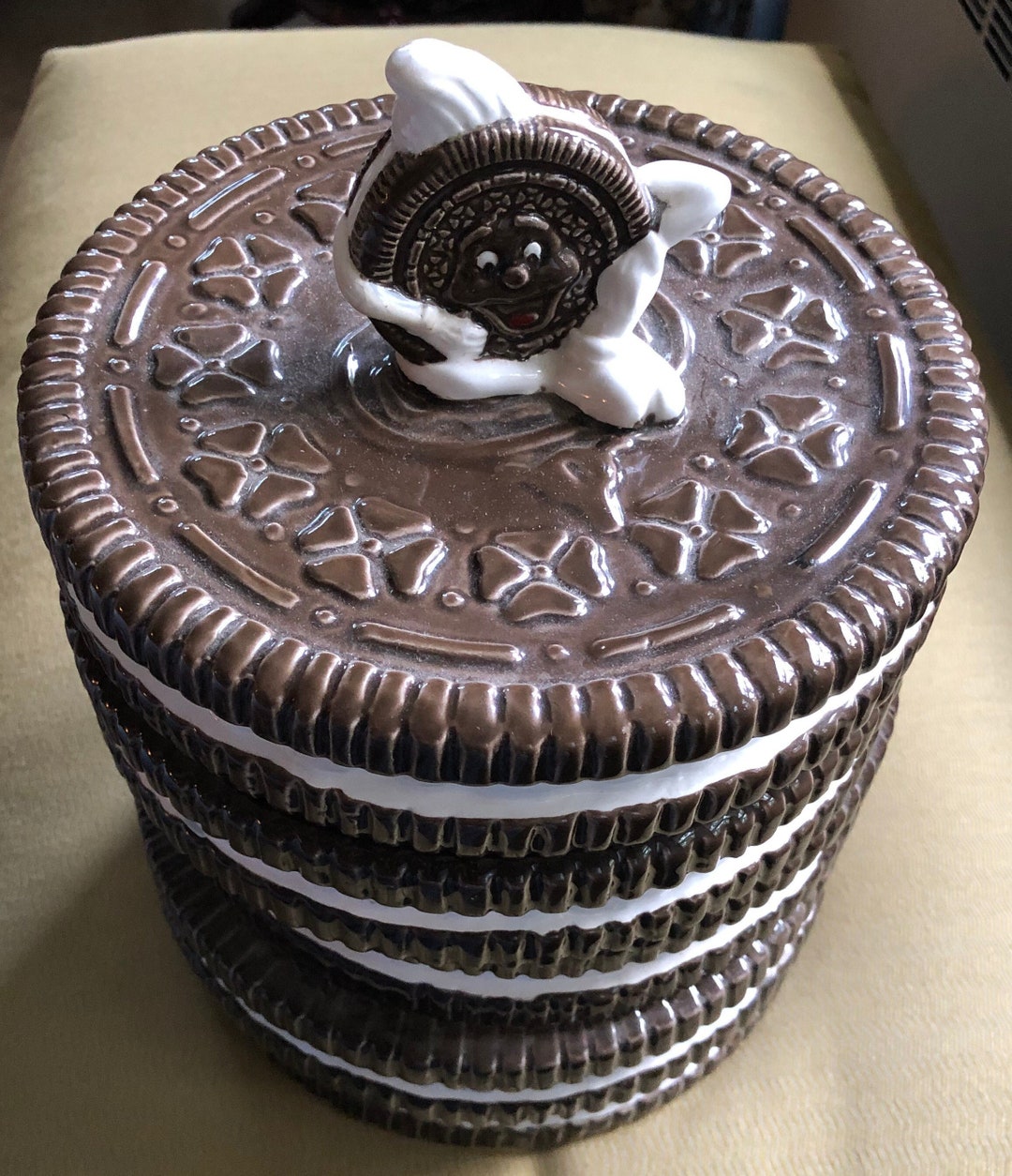 Oreo Cookie Jar and Mugs Etsy