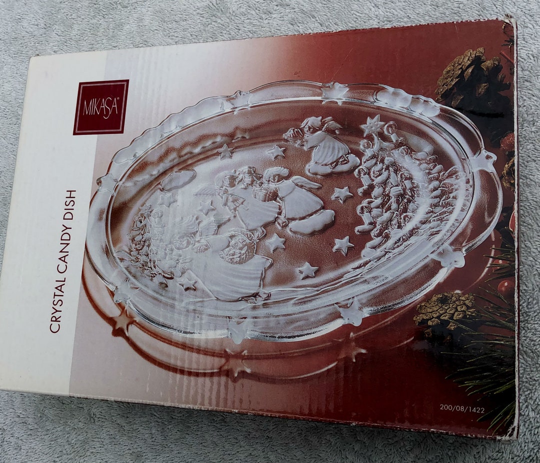 Mikasa Crystal Candy Dish
