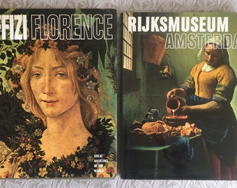 Great Museums Art Books (6) , Newsweek - Etsy