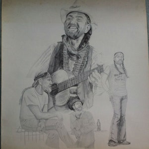 Willie Nelson and Family General Store print