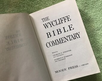Wycliffe Bible Commentary hardback