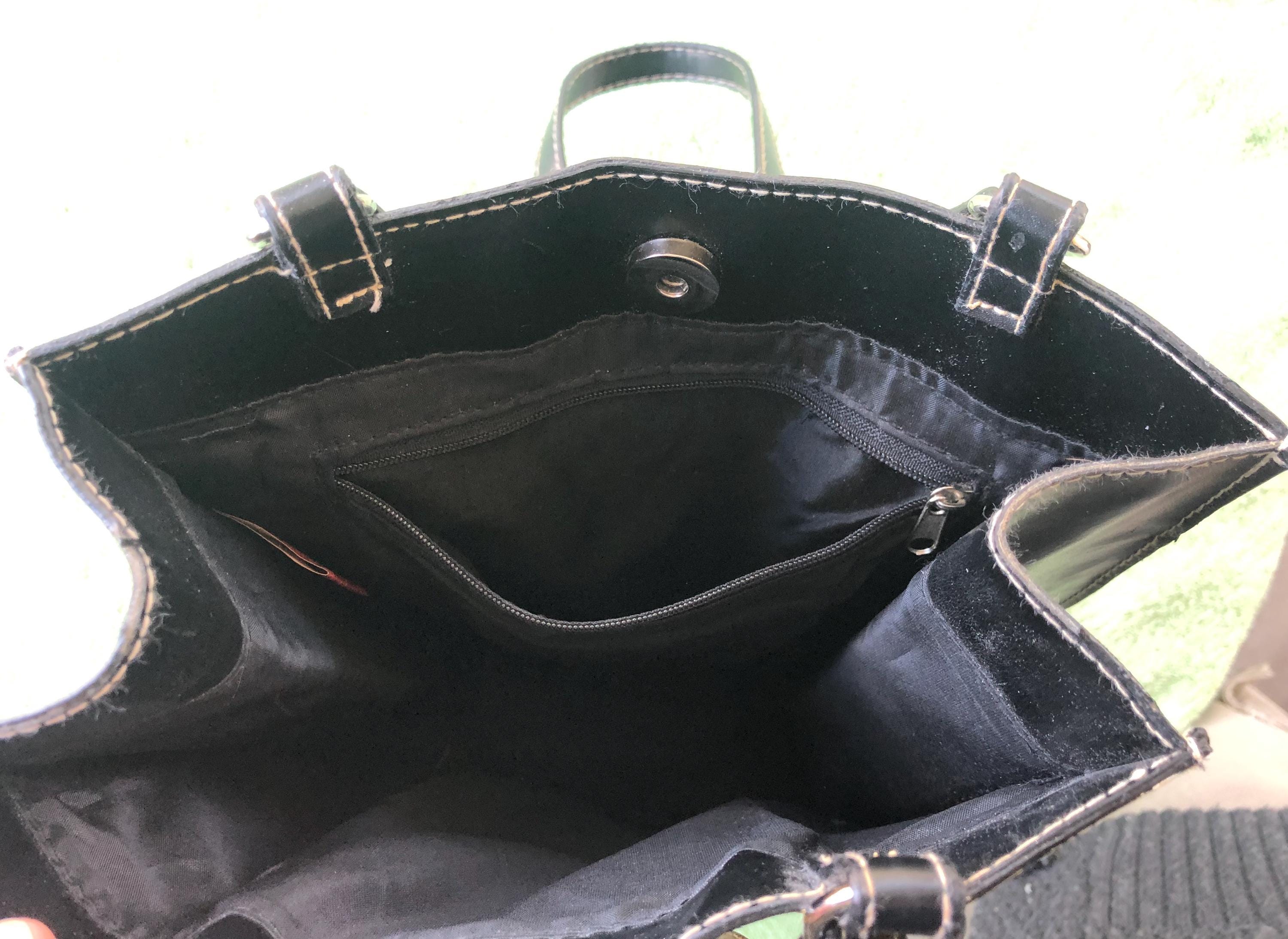 Mickey Mouse Vinyl Handbag - Etsy