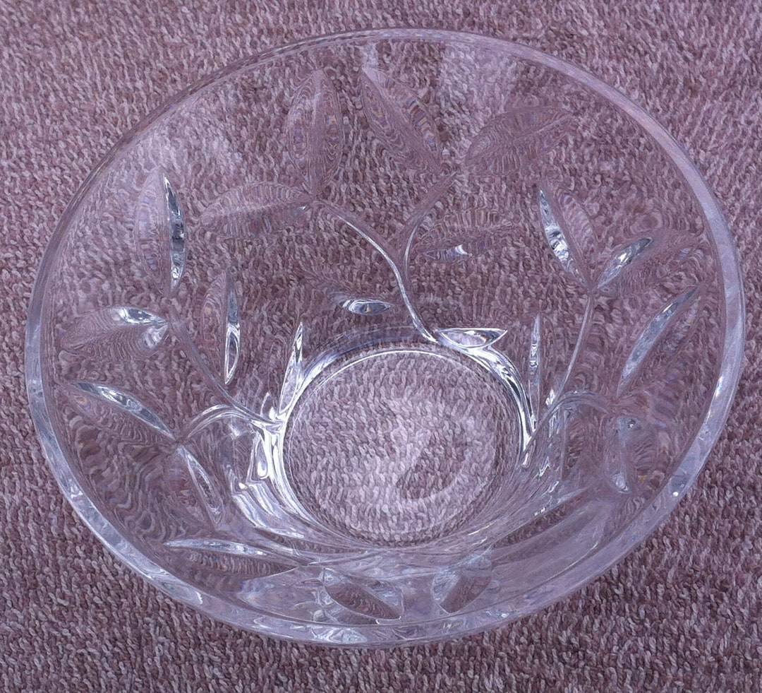 Oneida Crystal Candy Dish, New Etsy