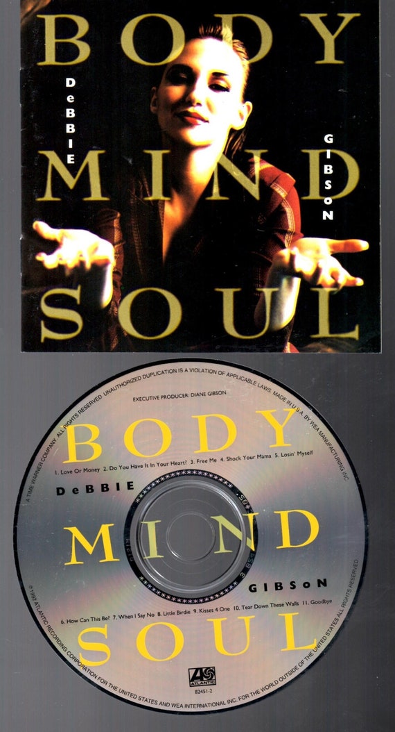 Debbie Gibson Body Mind Soul CD - Etsy Debbie Gibson Body Mind Soul CD - Etsy