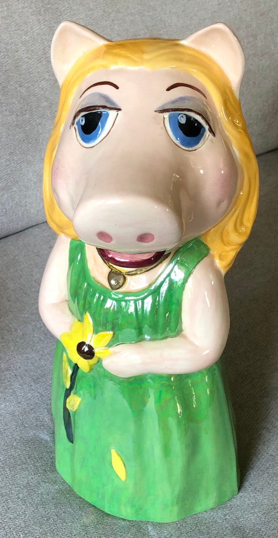Miss Piggy in Formal Attire Ceramic Figurine - Etsy
