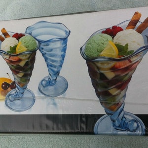 Bormioli Rocco 32 cl ice cream bowls, new