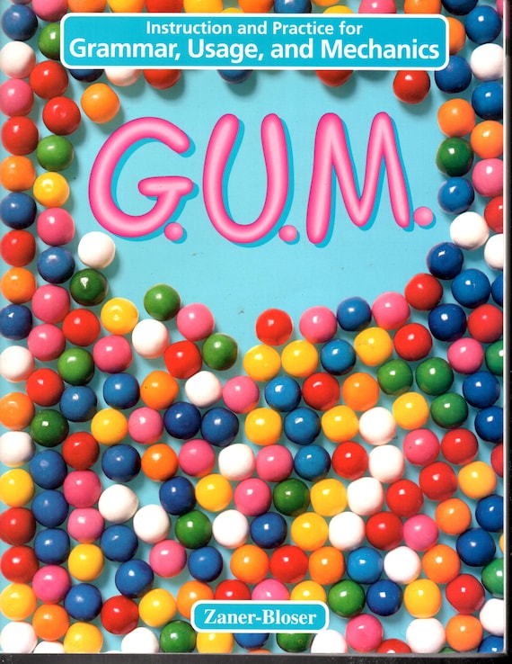 GUM Instruction and Practice for Grammar Usage and Etsy