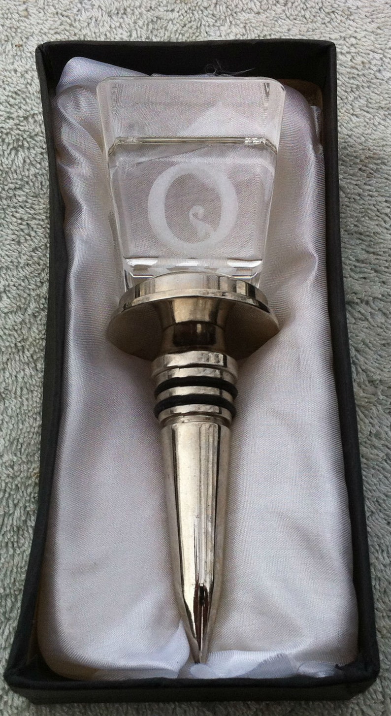 LS Arts Inc. Q Wine Bottle Stopper