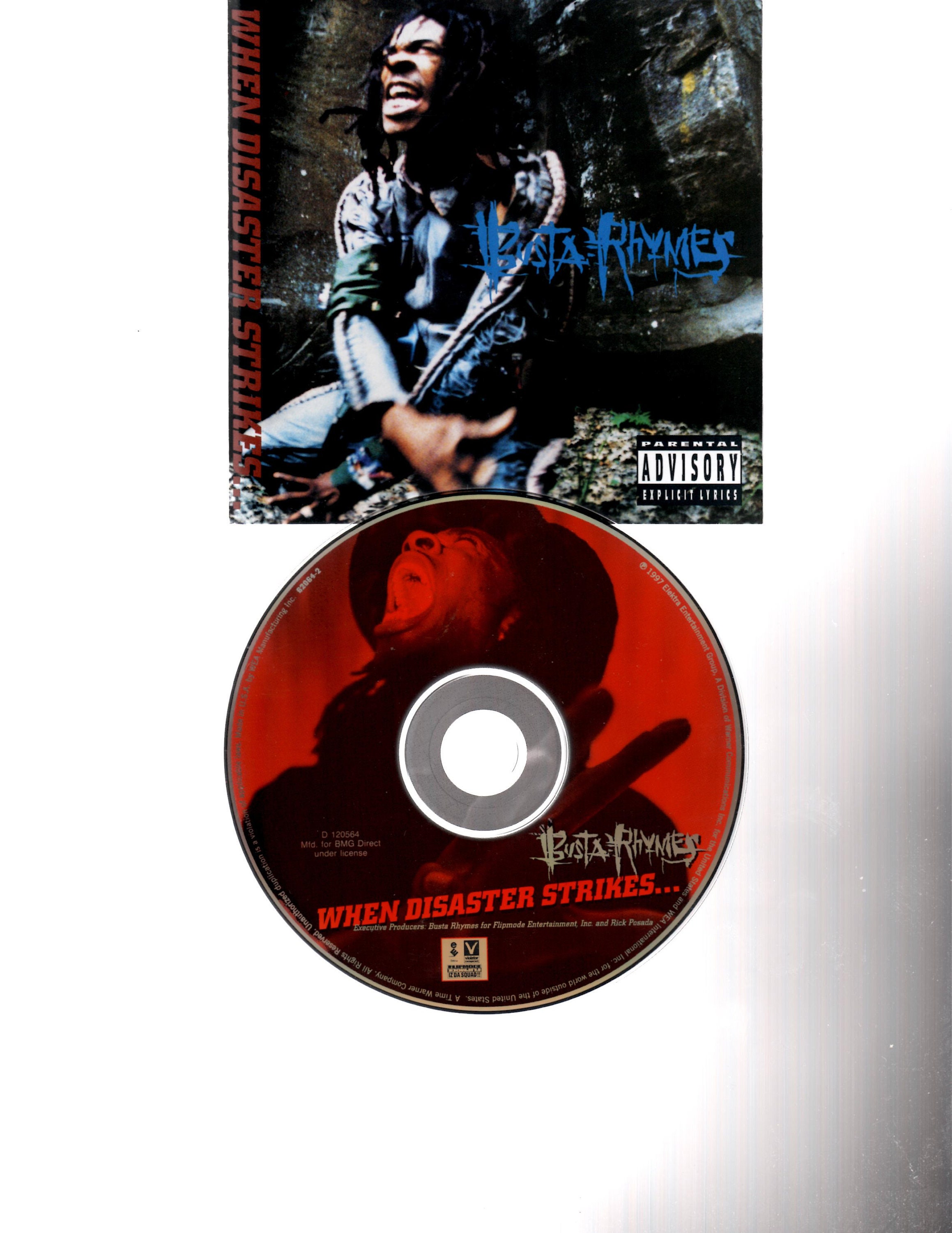 Busta Rhymes When Disaster Strikes Cd, 1997 - Etsy