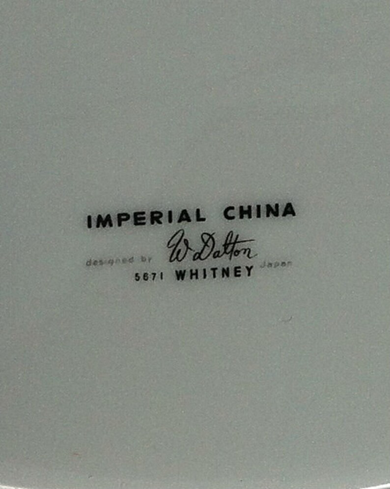 Imperial China W. Dalton Whitney 5671 Platter 16 1/2 Etsy