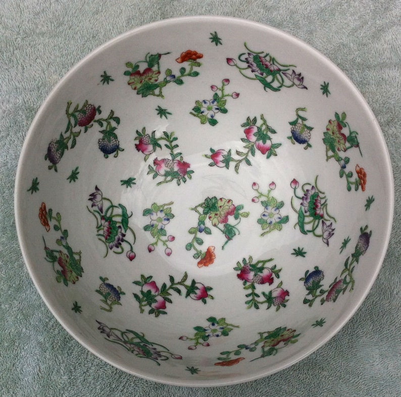 ACF Japanese Decorated in Hong Kong Bowl 10 Etsy