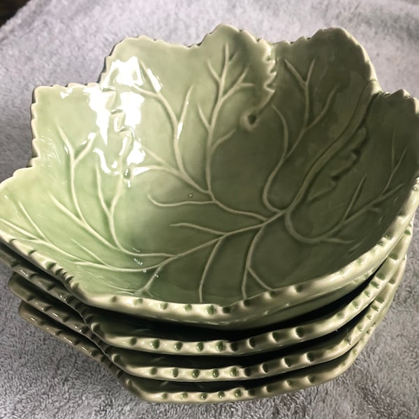 Lettuce Leaf Salad Bowls Etsy