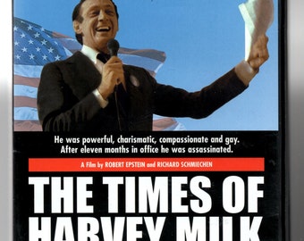 The Times of Harvey Milk Dvd - Etsy