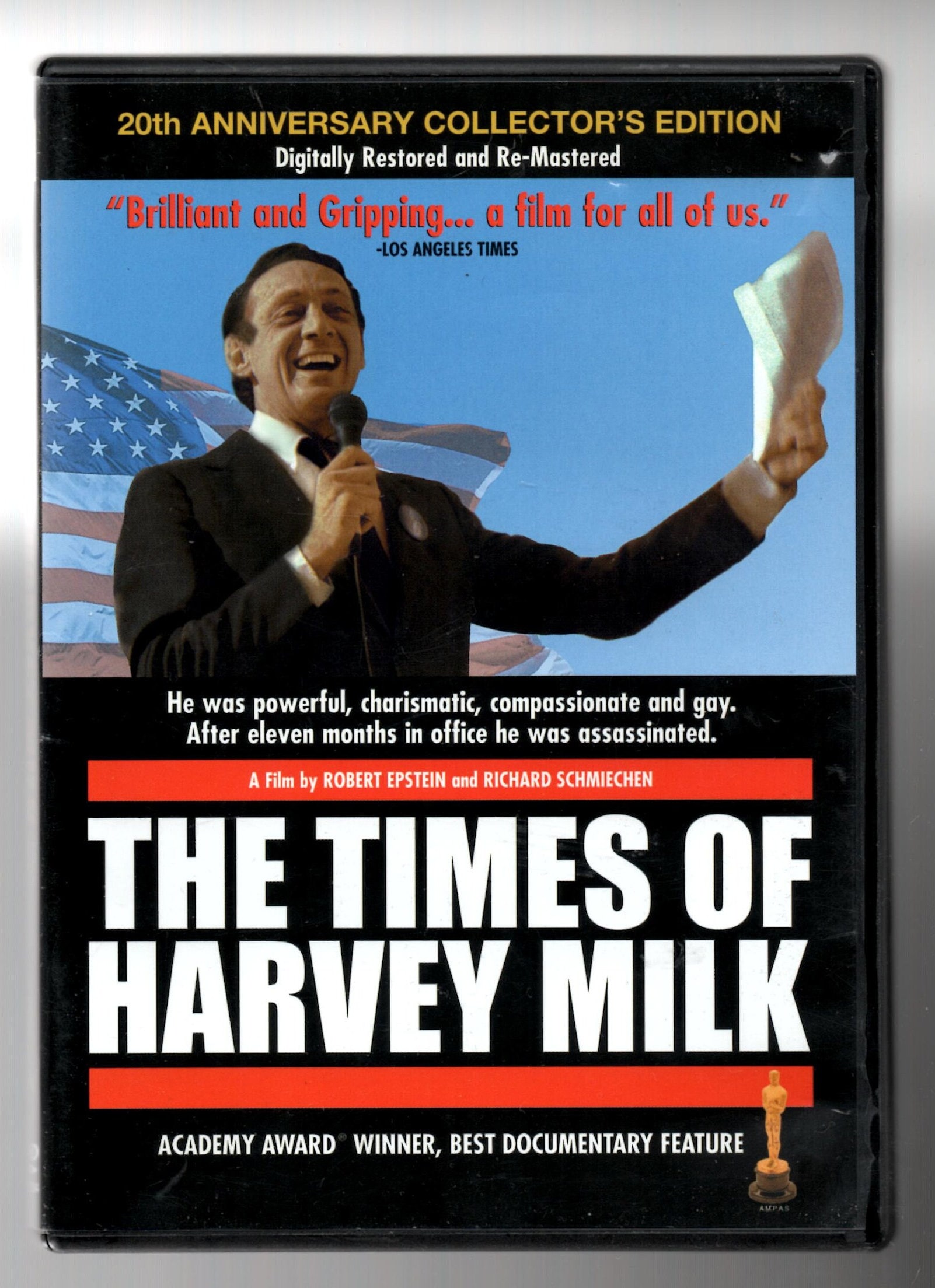 The Times of Harvey Milk Dvd - Etsy
