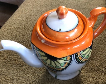 Trico lusterware teapot