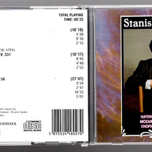 Stanislav Bunin Haydn Mozart Chopin Mezhdunarodnaya CD 1991