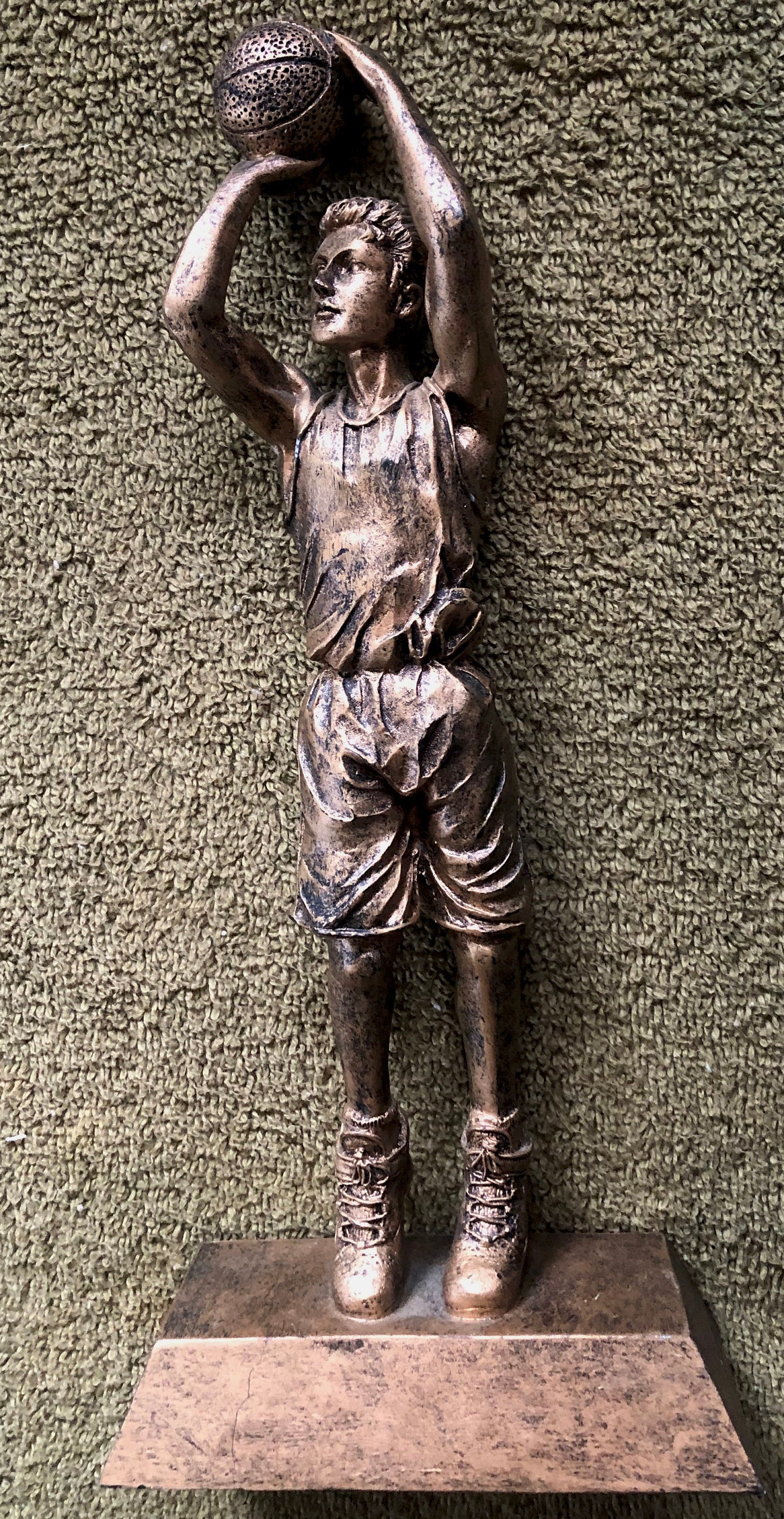 Basketball Player (male) Paperweight/trophy - Etsy
