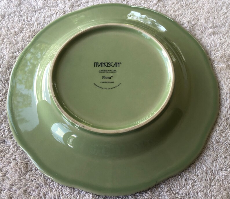 Franciscan Flora Earthenware Plates - Thumbnail 2