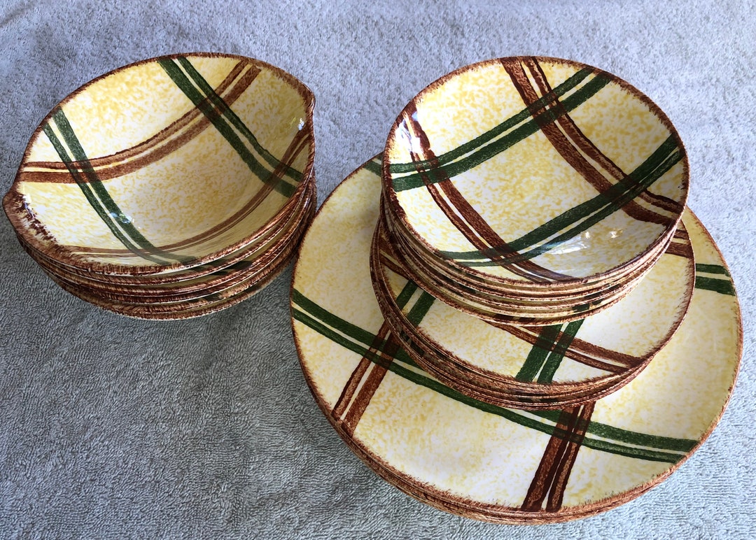 Breakfast Bar by Blue Ridge 4 Place Setting for 6 (24 Pieces) - Etsy