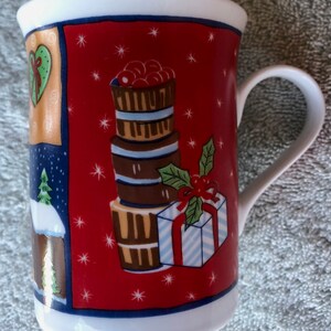 Art Porcelain holiday mug