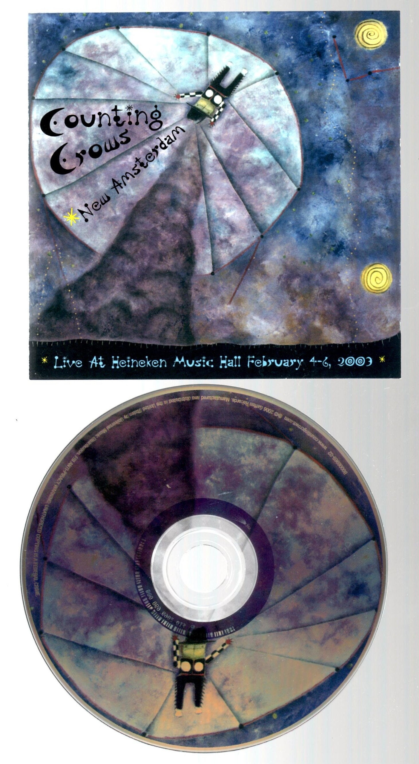 Counting Crows Live at Heineken Music Hall 2003 CD Etsy