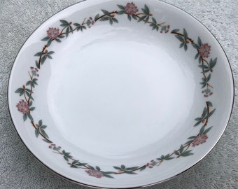 Sylvia by Hira Fine China Dinner and Salad Plates (21) - Etsy