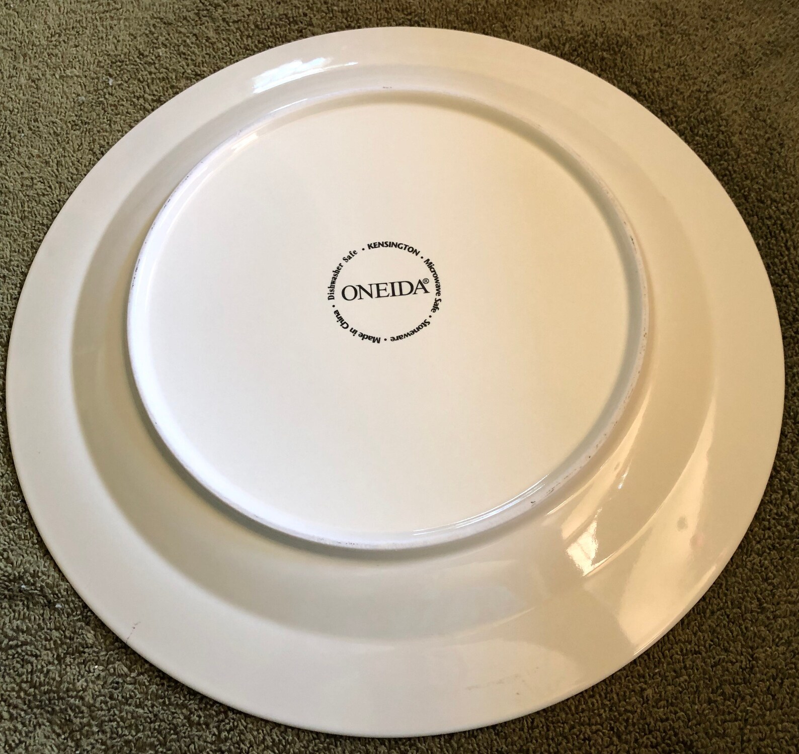 Oneida Kensington Dinner Plates 5 Etsy