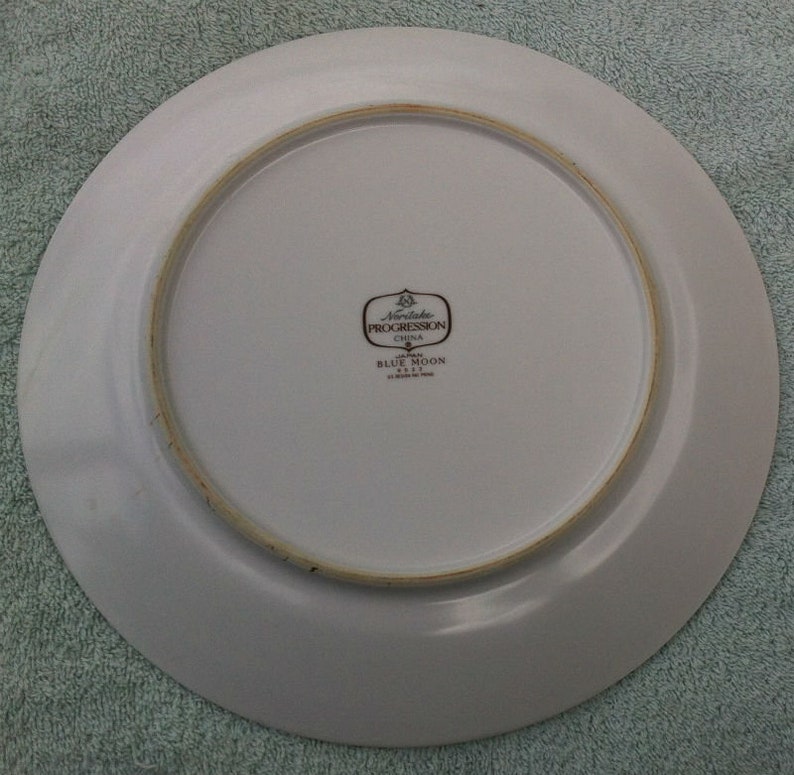 Noritake Progression Blue Moon Plates china Etsy