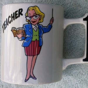 Teacher Maestro mug, new